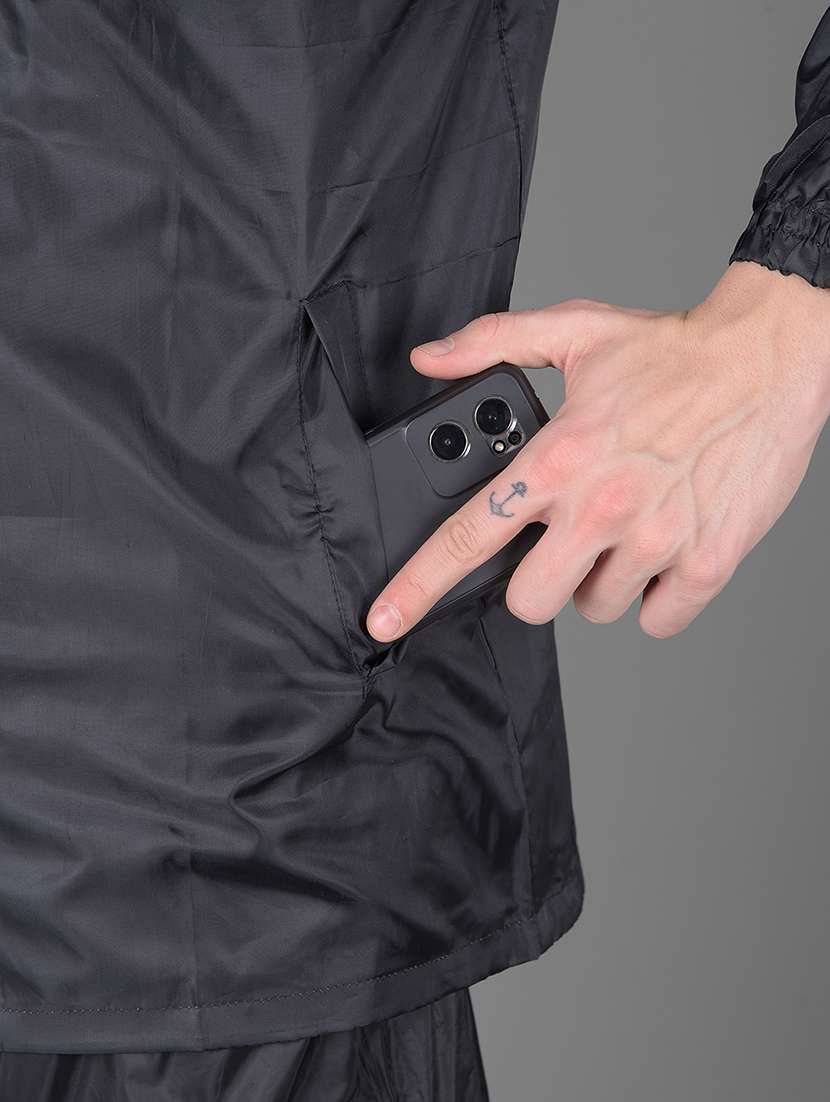 men solid long sleeve rain suit set  - 21971884 -  Standard Image - 5