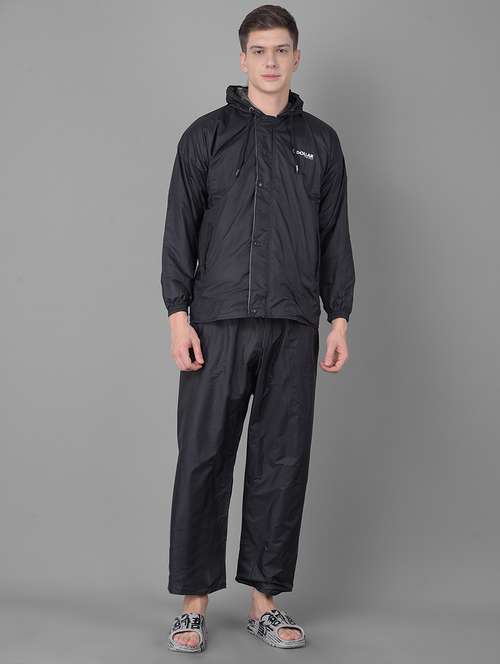 men solid long sleeve rain suit set  - 21971887 -  Standard Image - 0