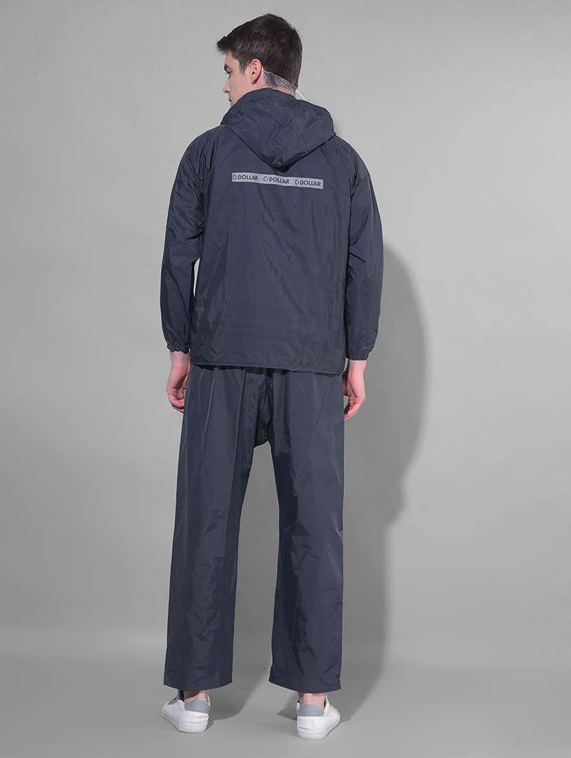 men solid long sleeve rain suit set - 21971891 - Standard Image - 3