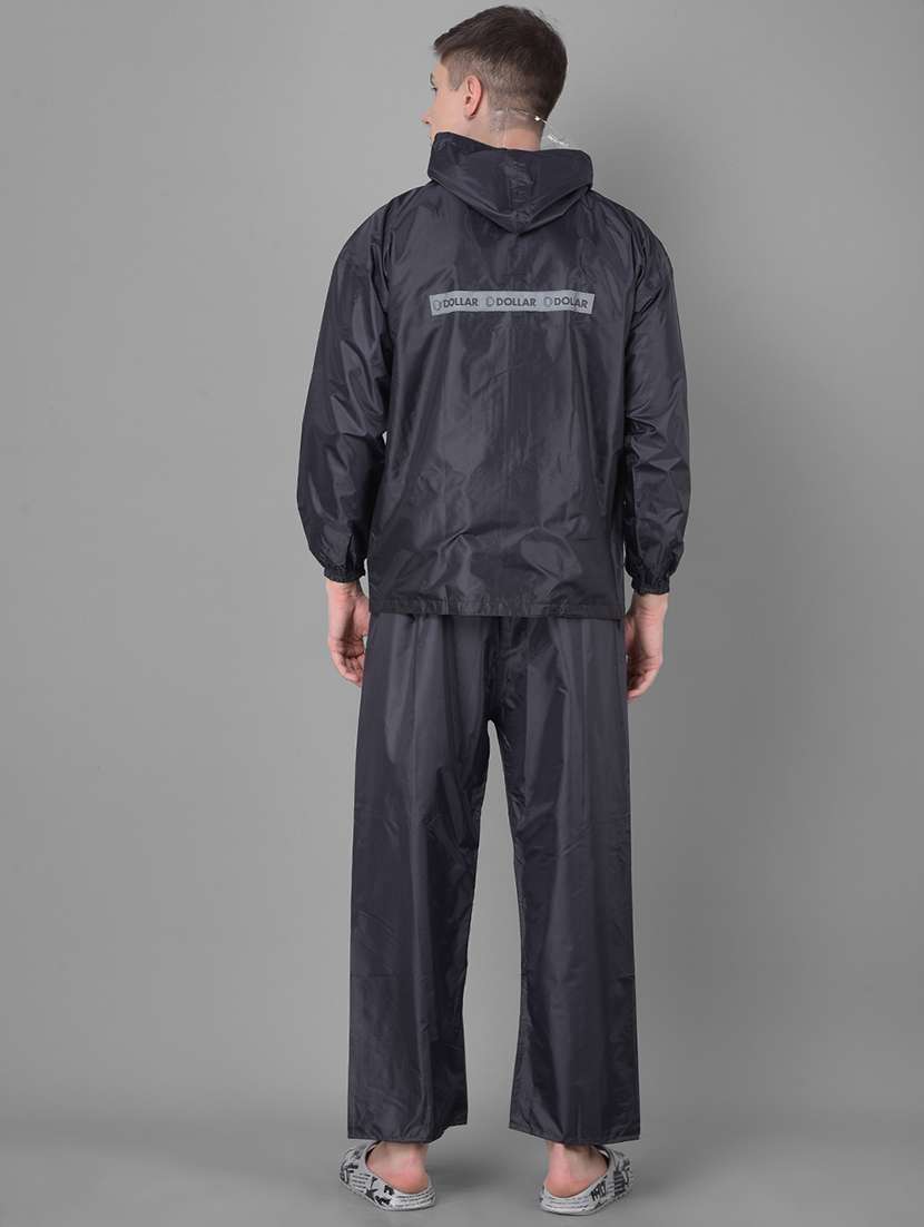 men solid long sleeve rain suit set  - 21971894 -  Standard Image - 3