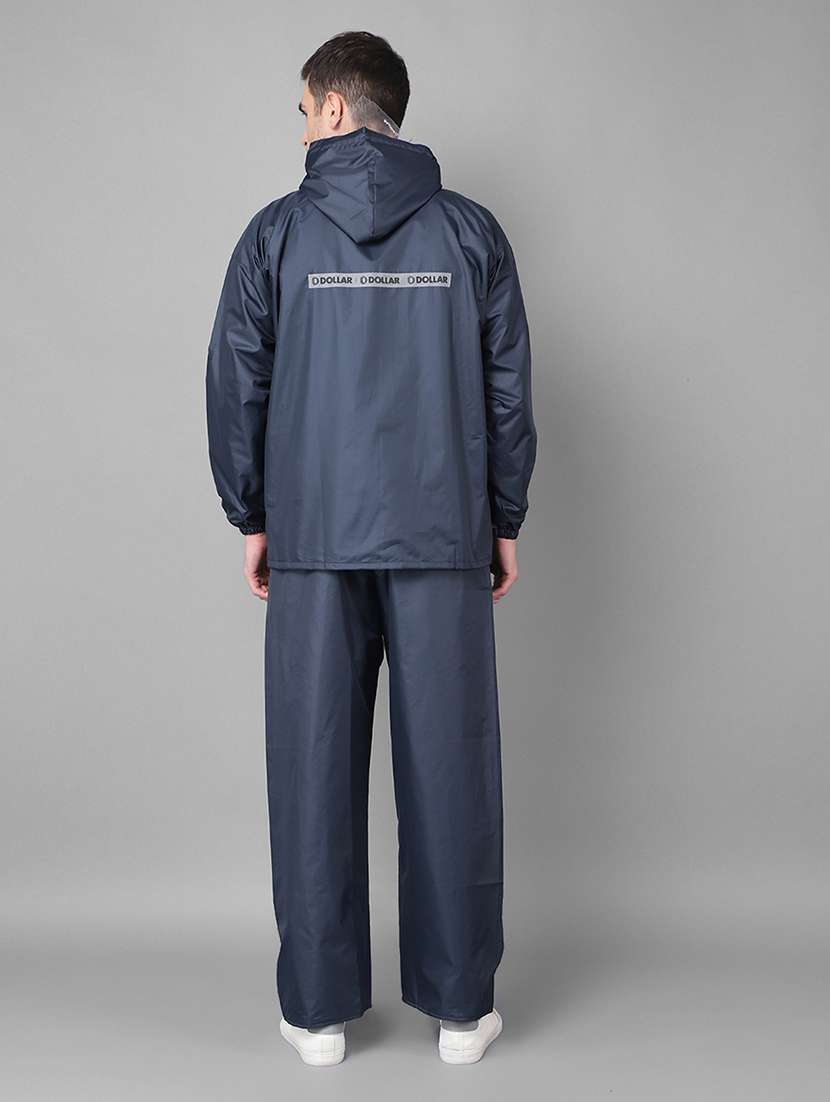 men solid long sleeve rain suit set  - 21971947 -  Standard Image - 3