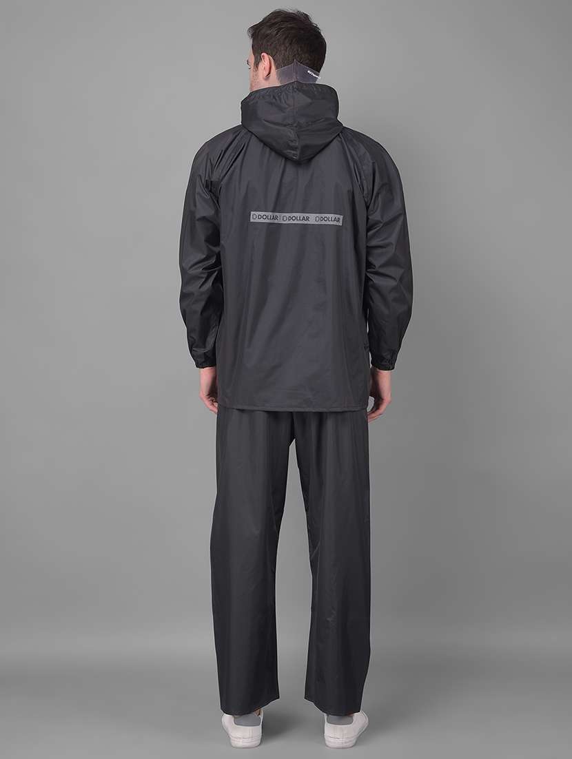 men solid long sleeve rain suit set  - 21971967 -  Standard Image - 3