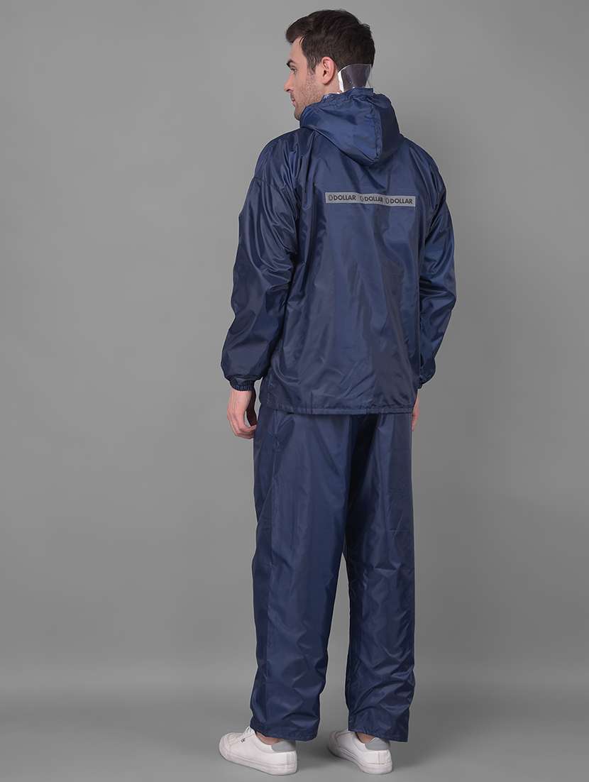 men solid long sleeve rain suit set  - 21971972 -  Standard Image - 3