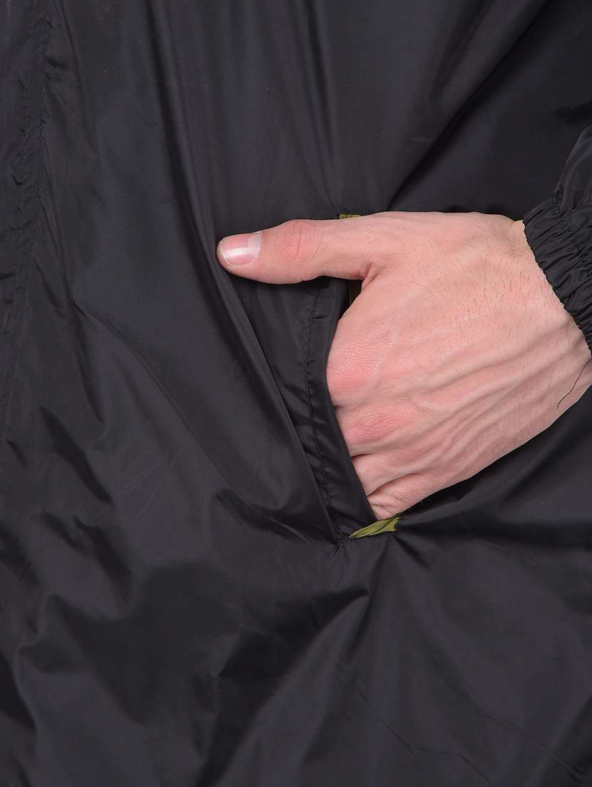 men solid long sleeve rain suit set - 21971977 - Standard Image - 5