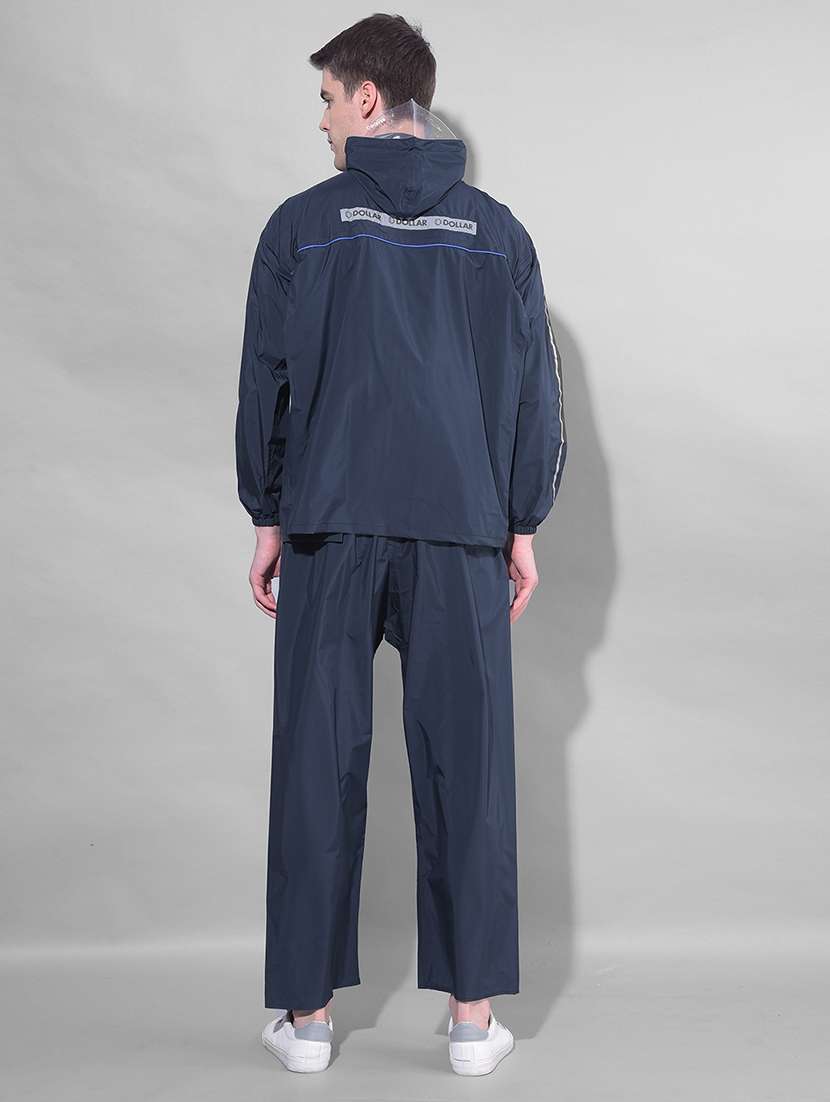 men solid long sleeve rain suit set - 21972000 - Standard Image - 3