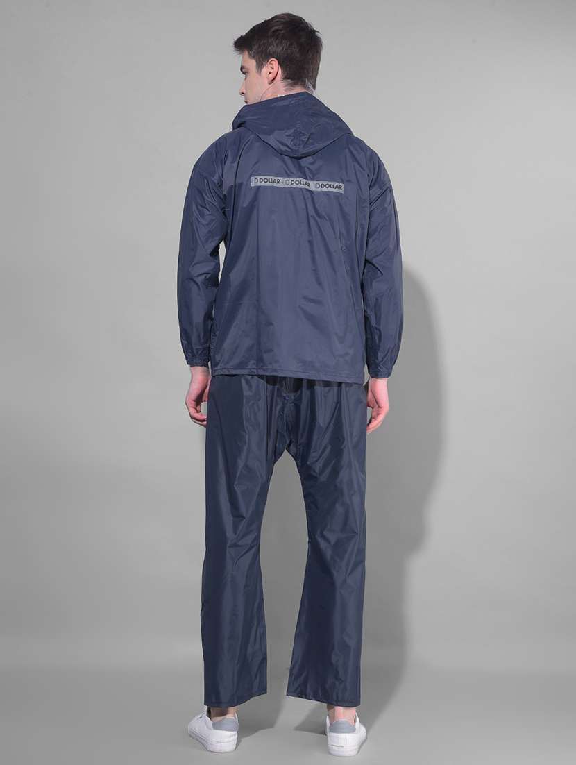men solid long sleeve rain suit set - 21972043 - Standard Image - 3
