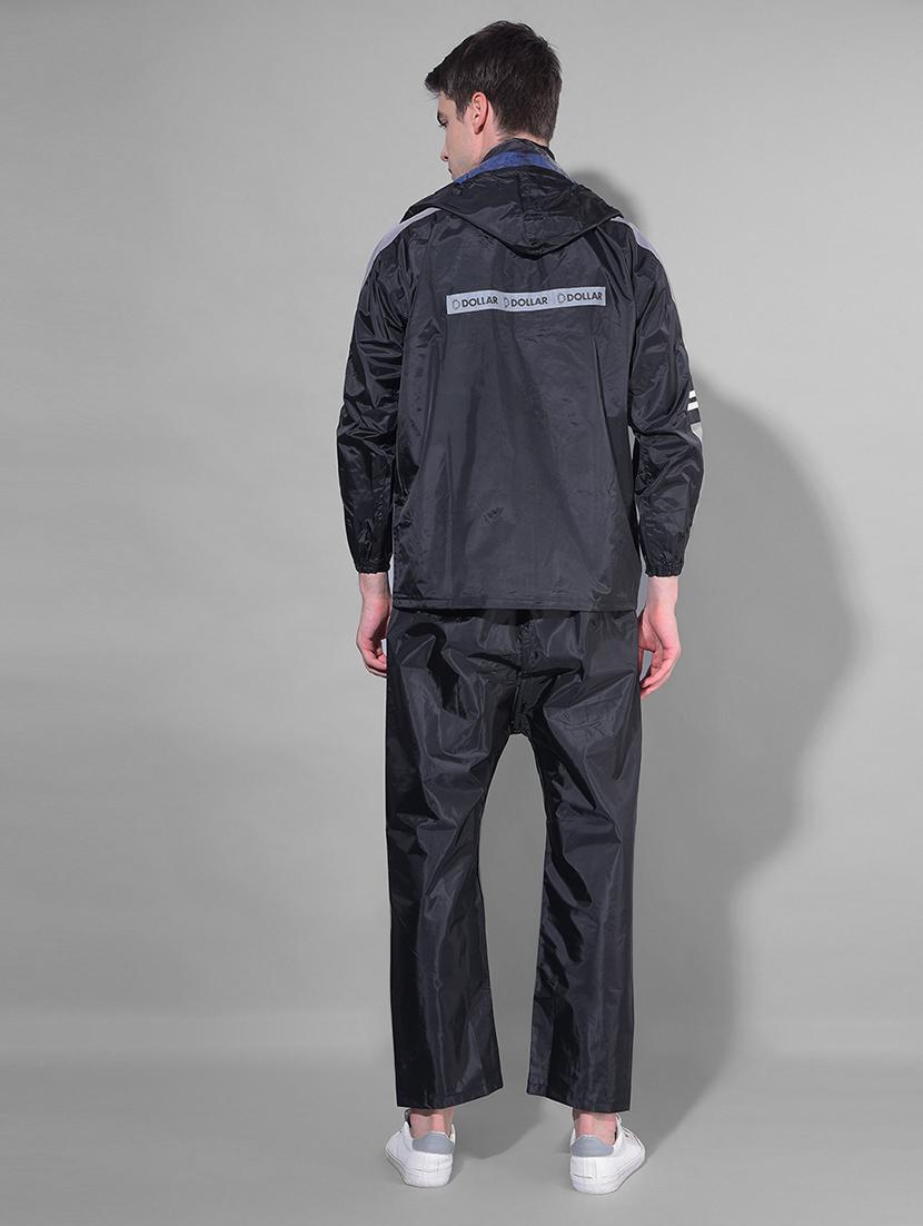 men color block long sleeve rain suit set - 21972064 - Standard Image - 3