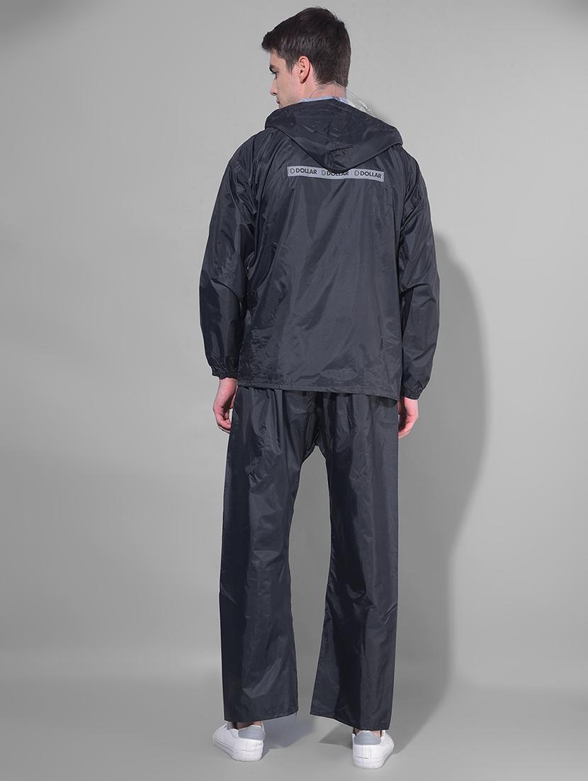 men solid long sleeve rain suit set - 21972114 - Standard Image - 3