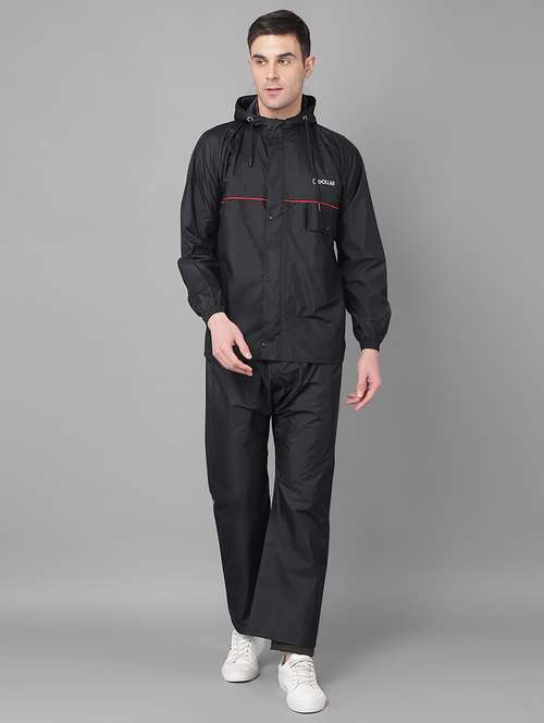 men solid long sleeve rain suit set  - 21972121 -  Standard Image - 0