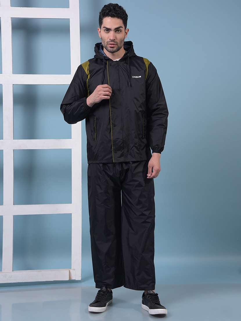 men solid long sleeve reversible rain suit set  - 21972156 -  Zoom Image - 0