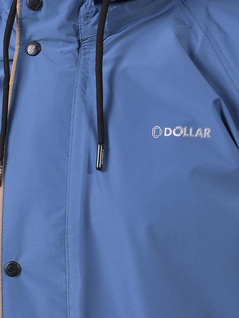 men solid hooded long sleeve rain jacket - 21972158 - Standard Image - 5