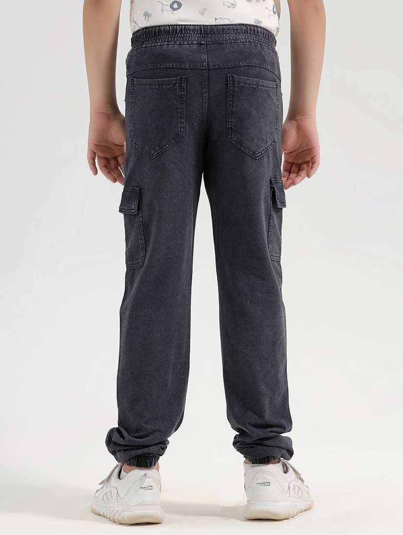 boys washed mid rise cargo - 21972500 -  Standard Image - 3