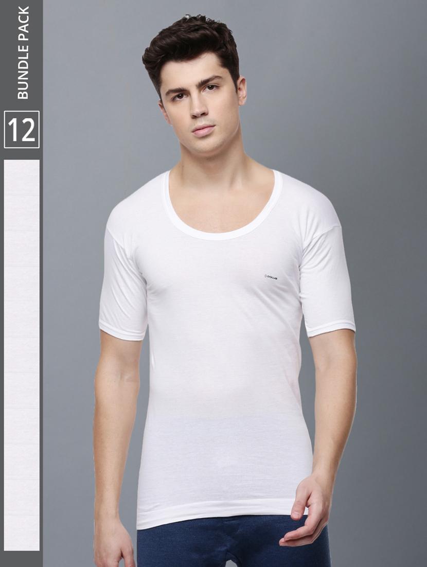 white cotton vest - 21972650 -  Zoom Image - 0