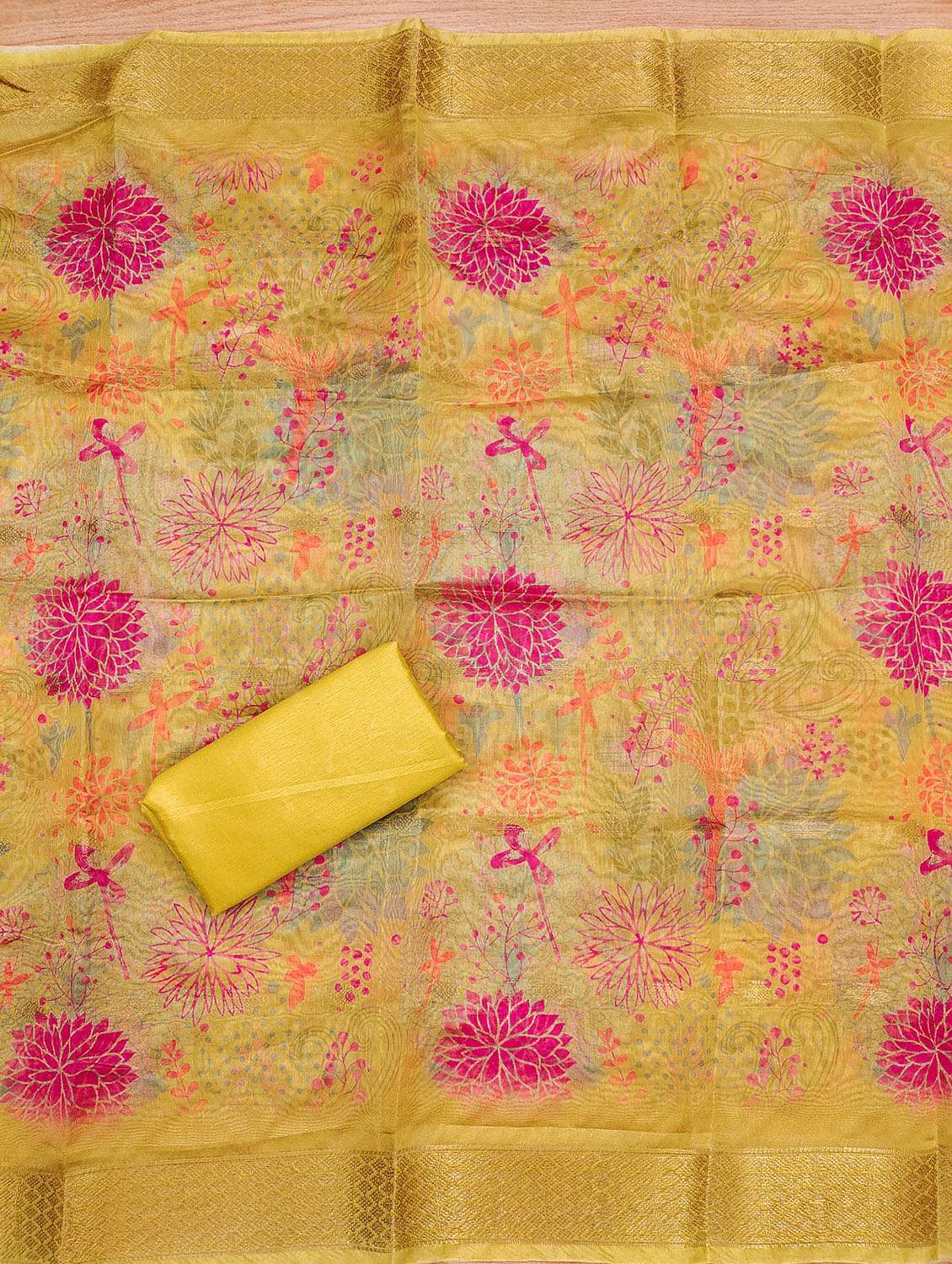 women self design embroidered unstitched suit set - 21972713 -  Standard Image - 3