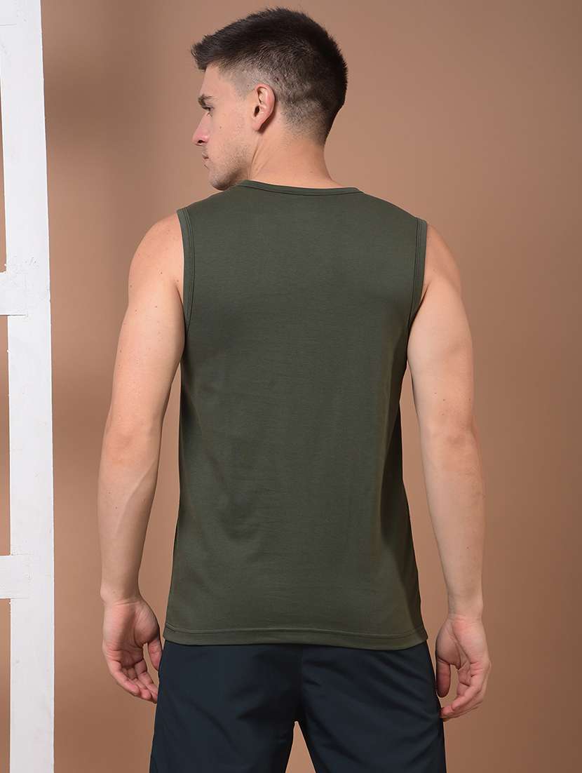 men pack of 3 striped sleeveless vest - 21972728 -  Standard Image - 3