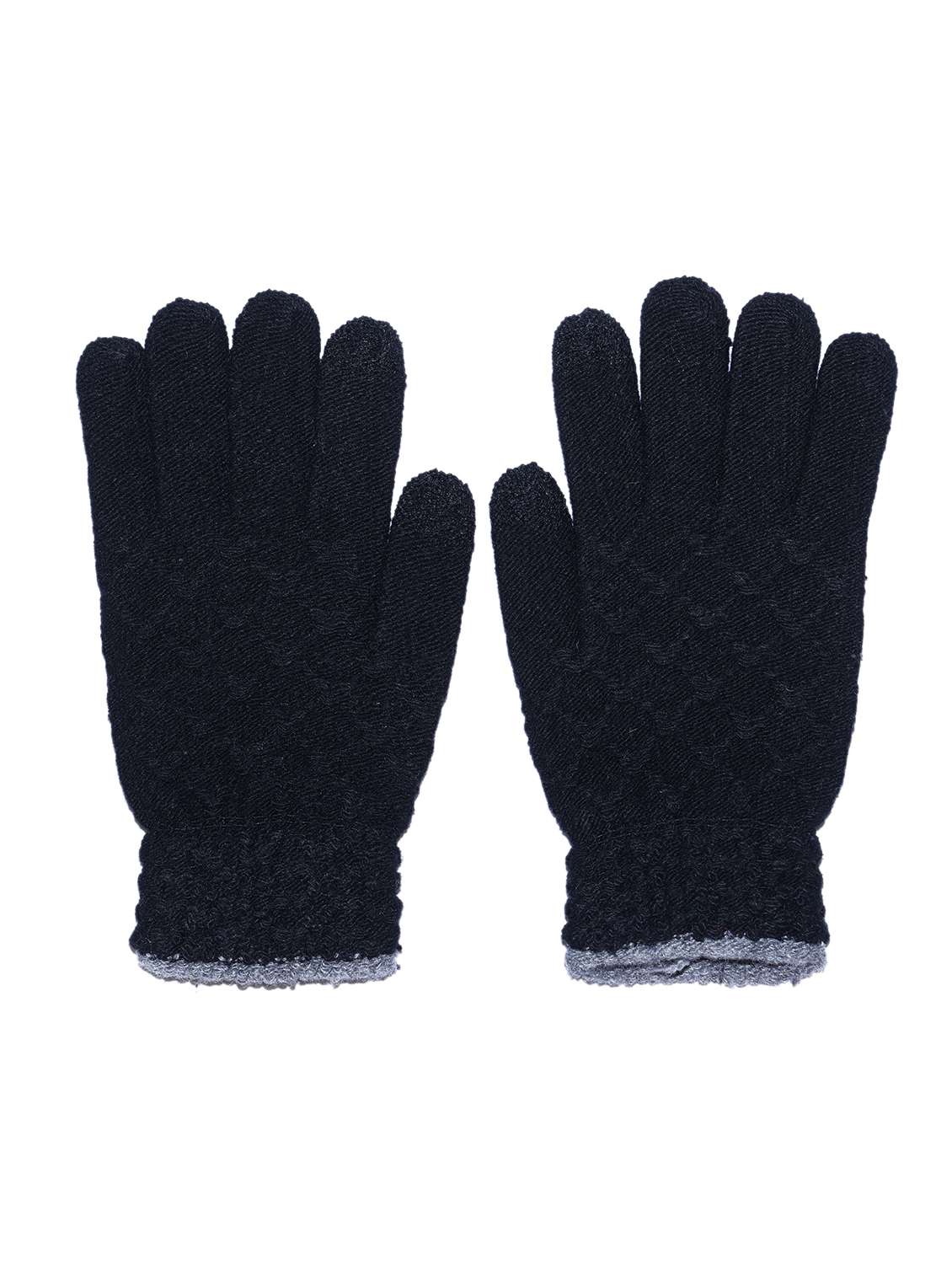 unisex self design winter gloves