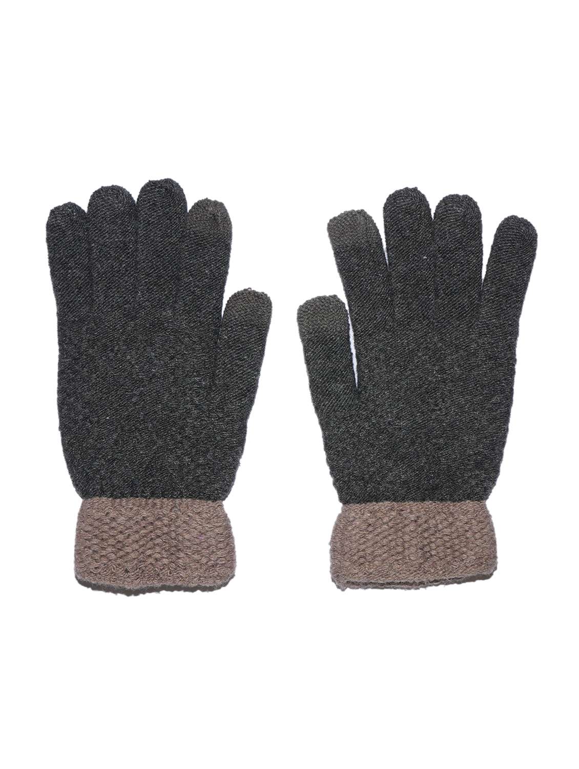 unisex self design winter gloves