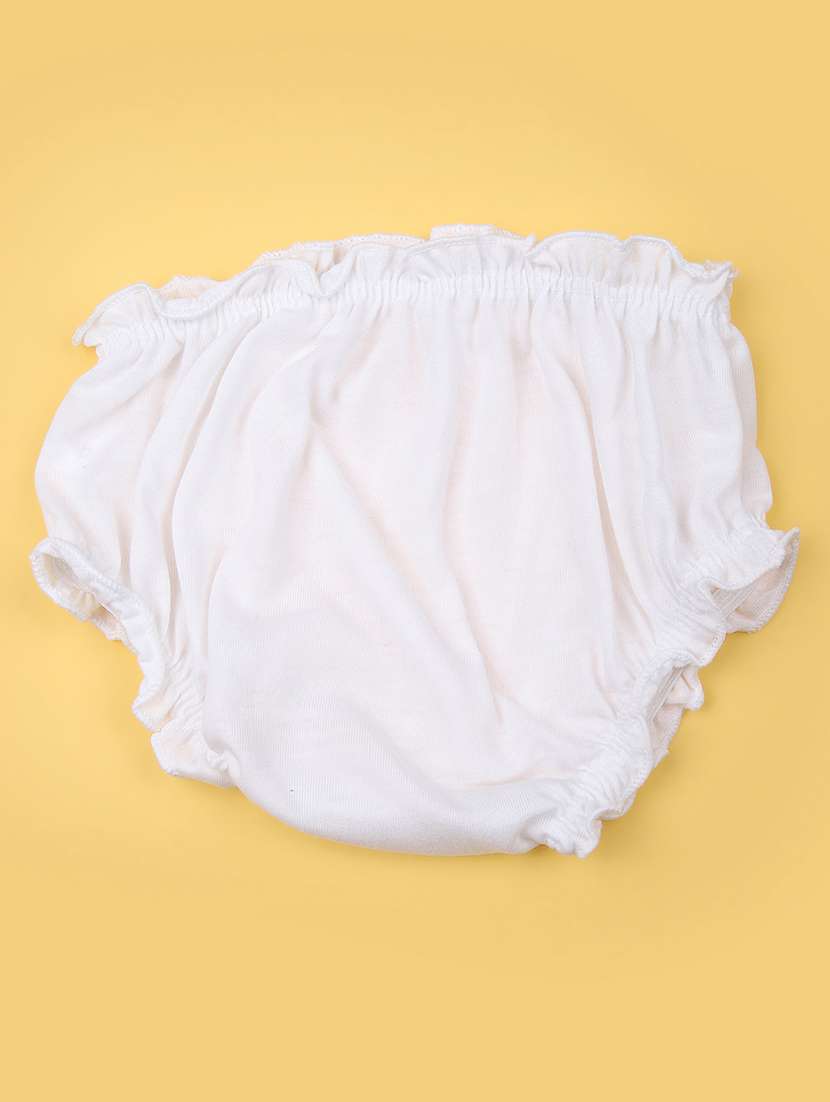 girls printed round neck frock with bloomer - 21973860 -  Standard Image - 5