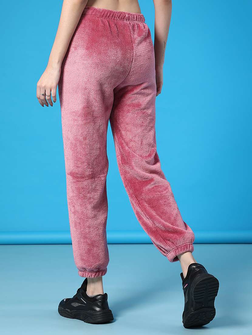 women printed mid rise winter wear jogger - 21973902 -  Standard Image - 3