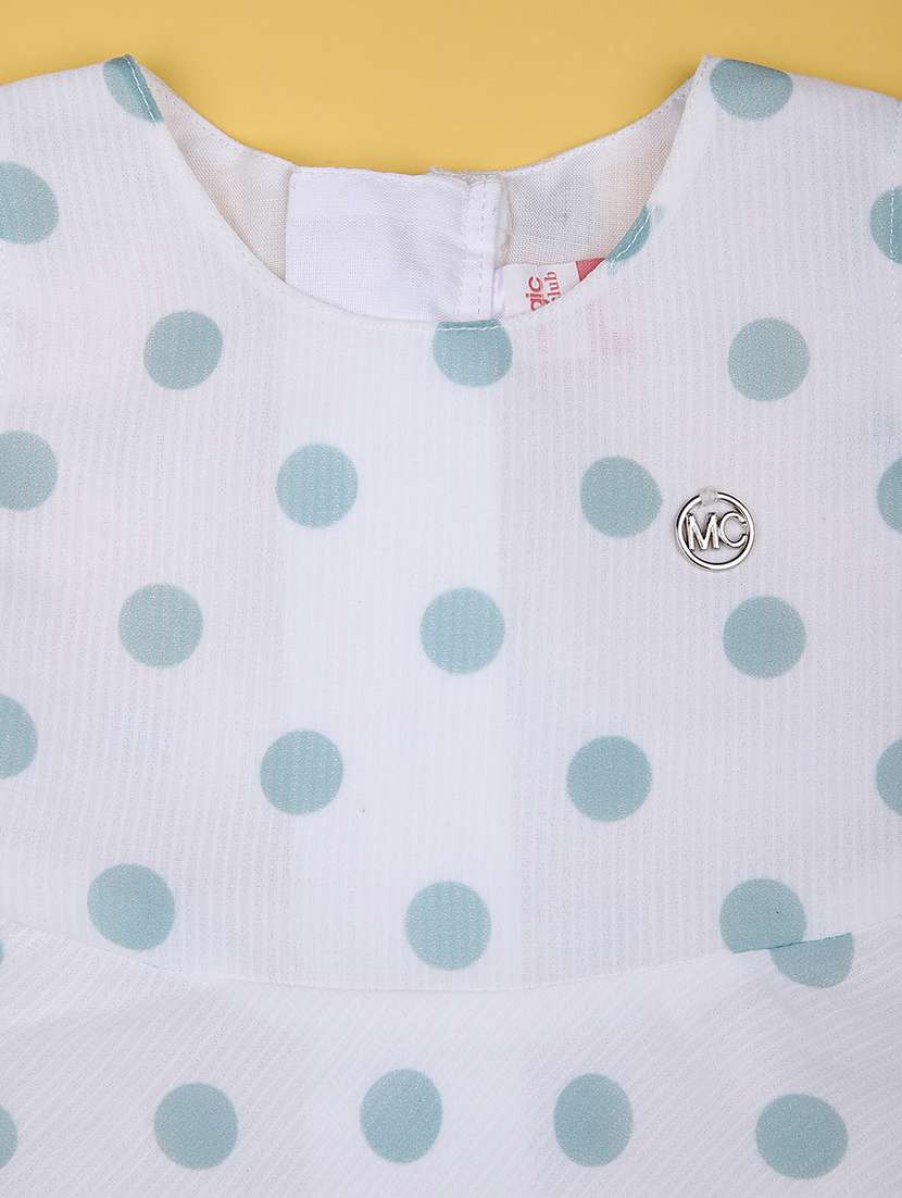 girls printed round neck frock with bloomer - 21973920 -  Standard Image - 3