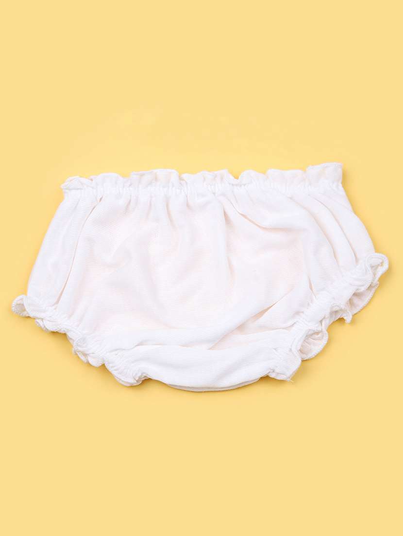 girls printed round neck frock with bloomer - 21973928 -  Standard Image - 5