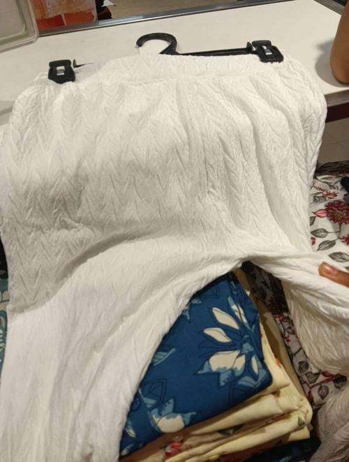 off white textured trousers - 21974261 - Standard Image - 0