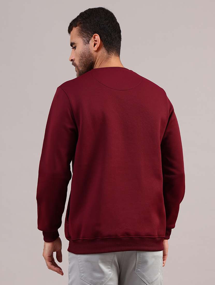 men typographic long sleeve regular fit sweatshirt - 21974588 -  Standard Image - 3