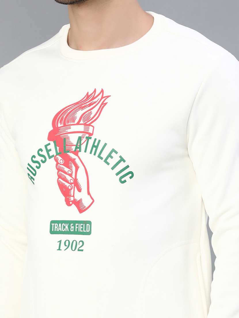 men printed long sleeve sweatshirt - 21974590 -  Standard Image - 5