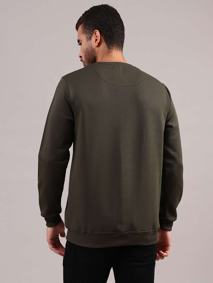 men printed long sleeve regular fit sweatshirt - 21974591 -  Standard Image - 3