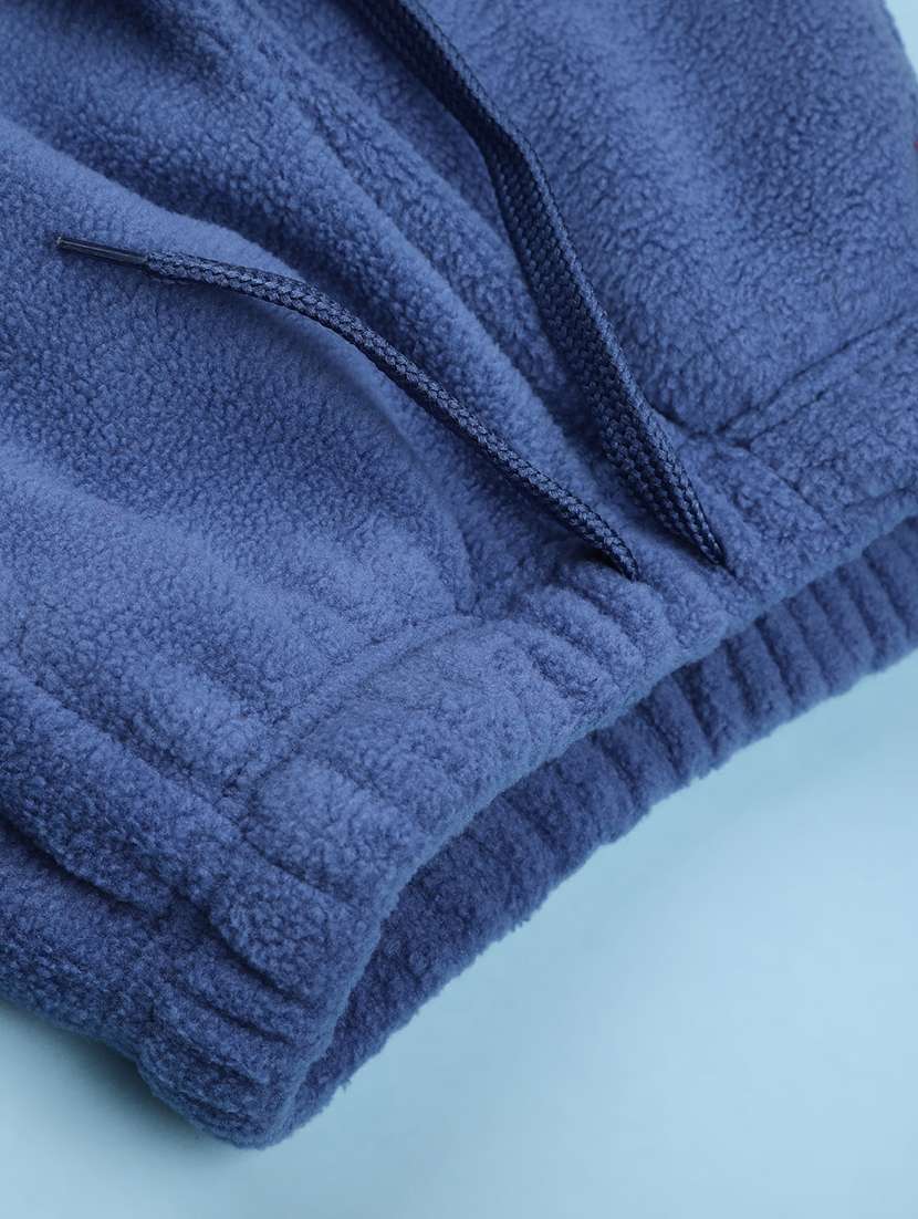 boys solid mid rise winter wear pyjama - 21974752 -  Standard Image - 3