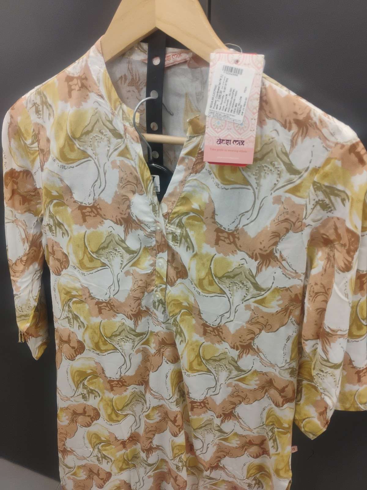 light yellow rayon coord set - 21974762 - Zoom Image - 0