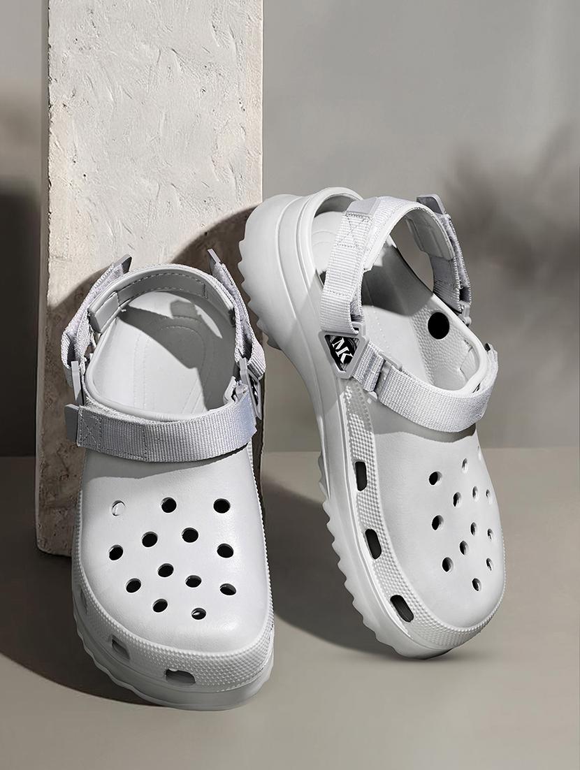 men grey solid crocs - 21974853 - Zoom Image - 0