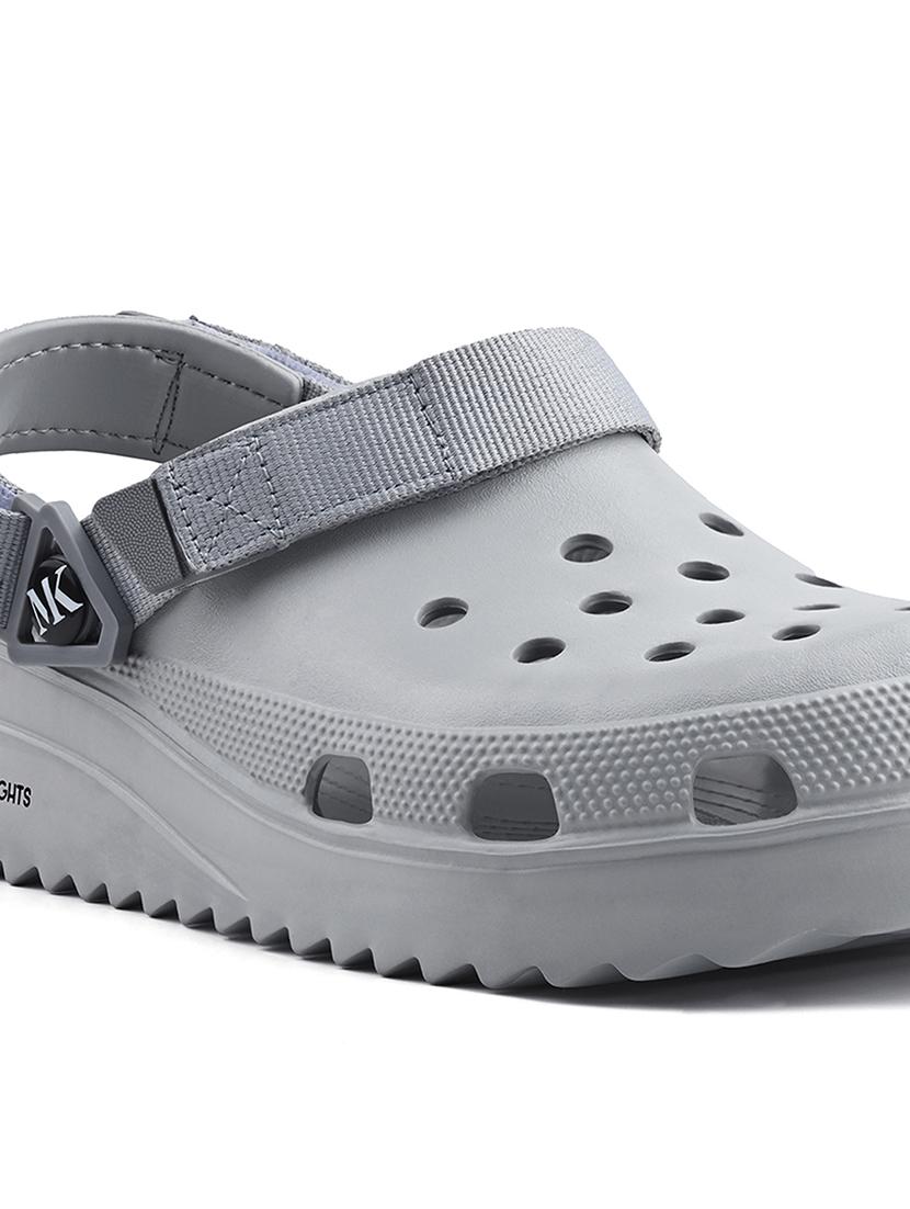 men grey solid crocs - 21974853 - Standard Image - 5