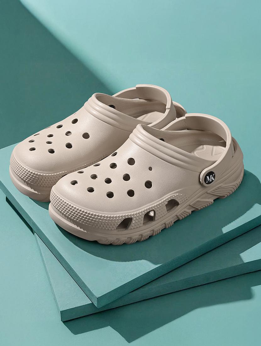 men beige solid crocs  - 21974857 -  Zoom Image - 0