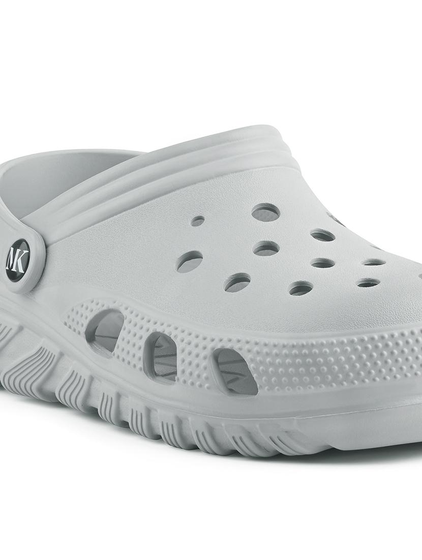 men grey solid crocs - 21974858 - Standard Image - 5