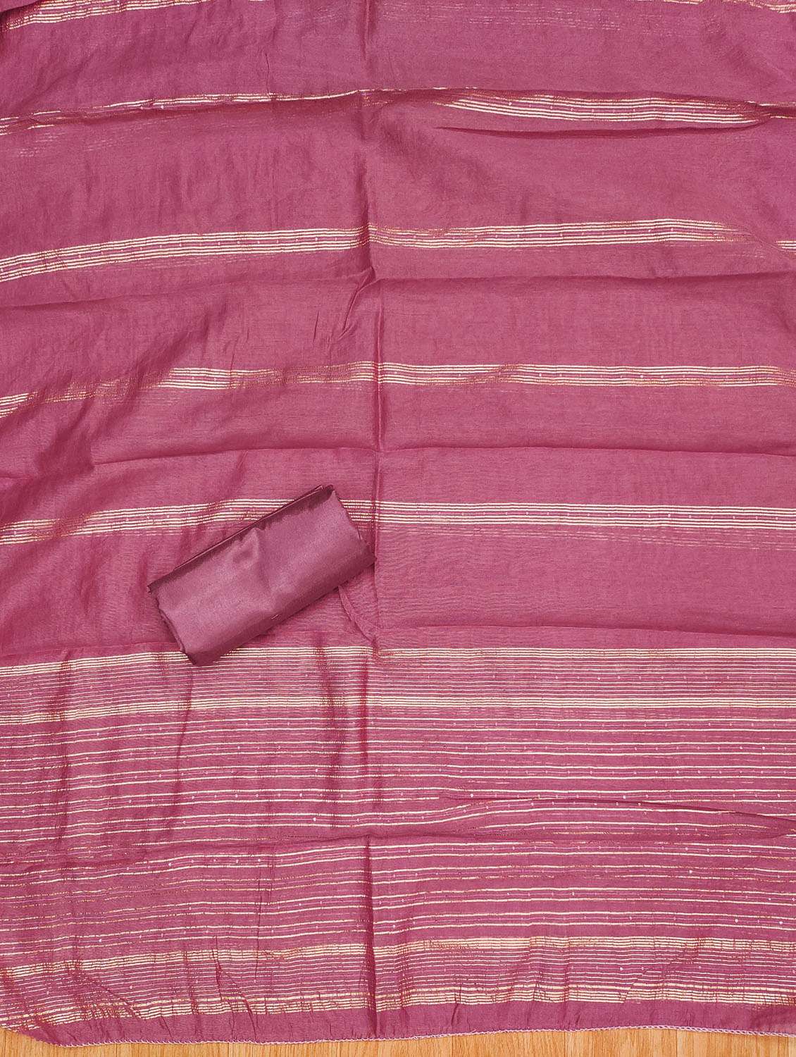 women solid with work embroidered unstitched suit set - 21974868 -  Standard Image - 3