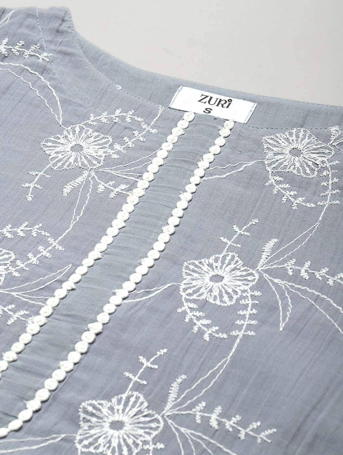 women three quarter sleeve kurta pant with dupatta set - 21975118 -  Standard Image - 5