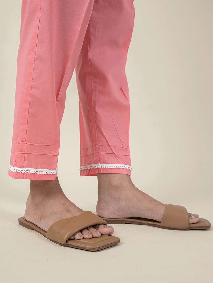 women floral three quarter sleeve kurta pant set - 21975129 -  Standard Image - 5