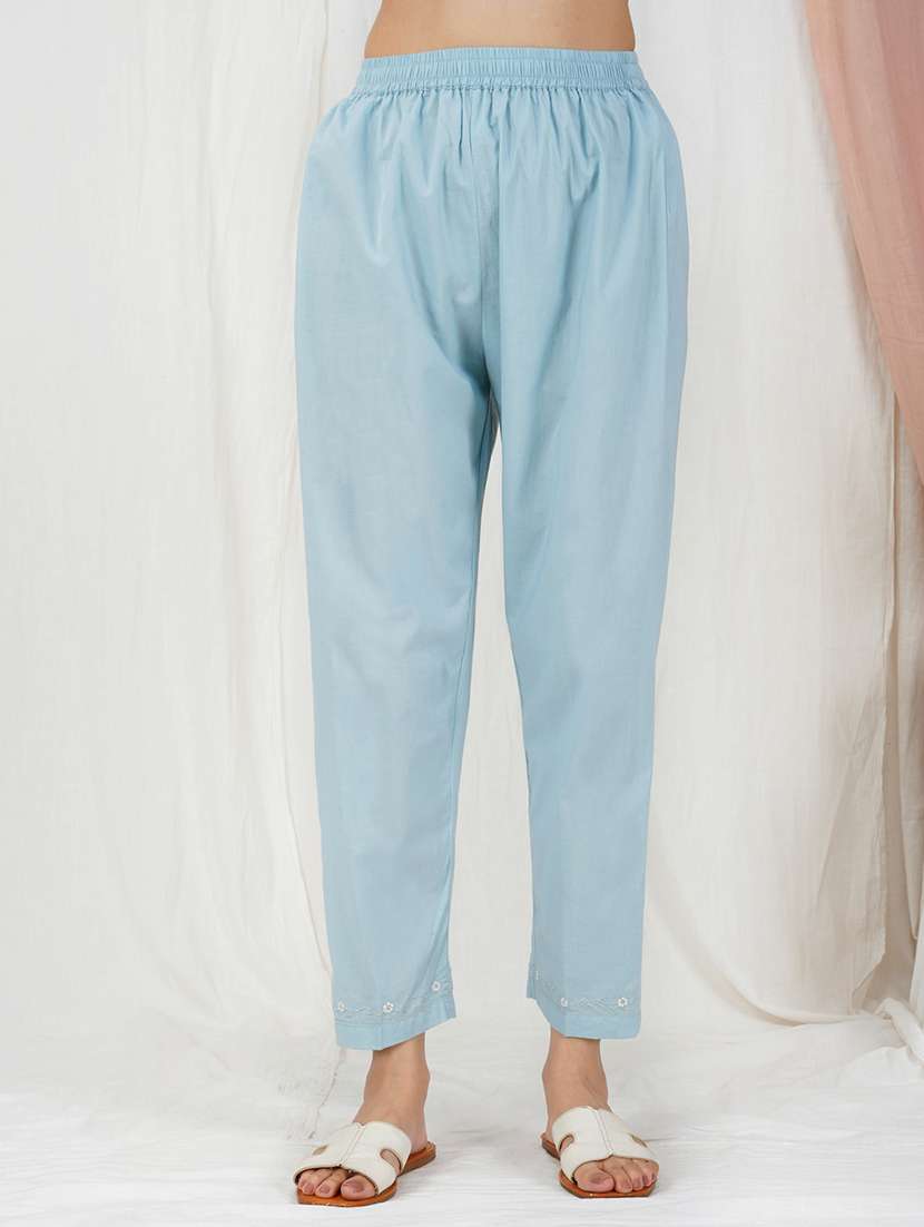 women three quarter sleeve kurta pant with dupatta set - 21975148 -  Standard Image - 5