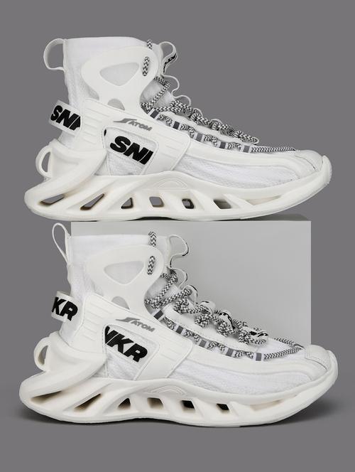 men white lace up sneaker - 21975347 -  Standard Image - 0