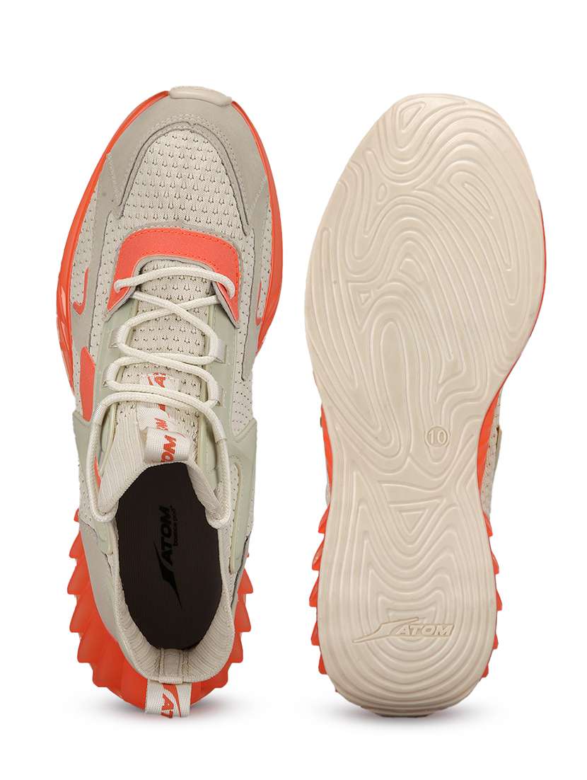 men beige lace up sneaker - 21975349 -  Standard Image - 5