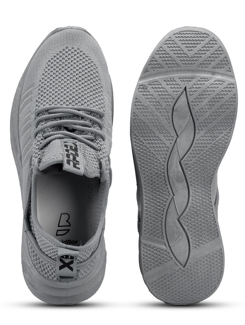 men grey lace up sneaker - 21975368 - Standard Image - 5