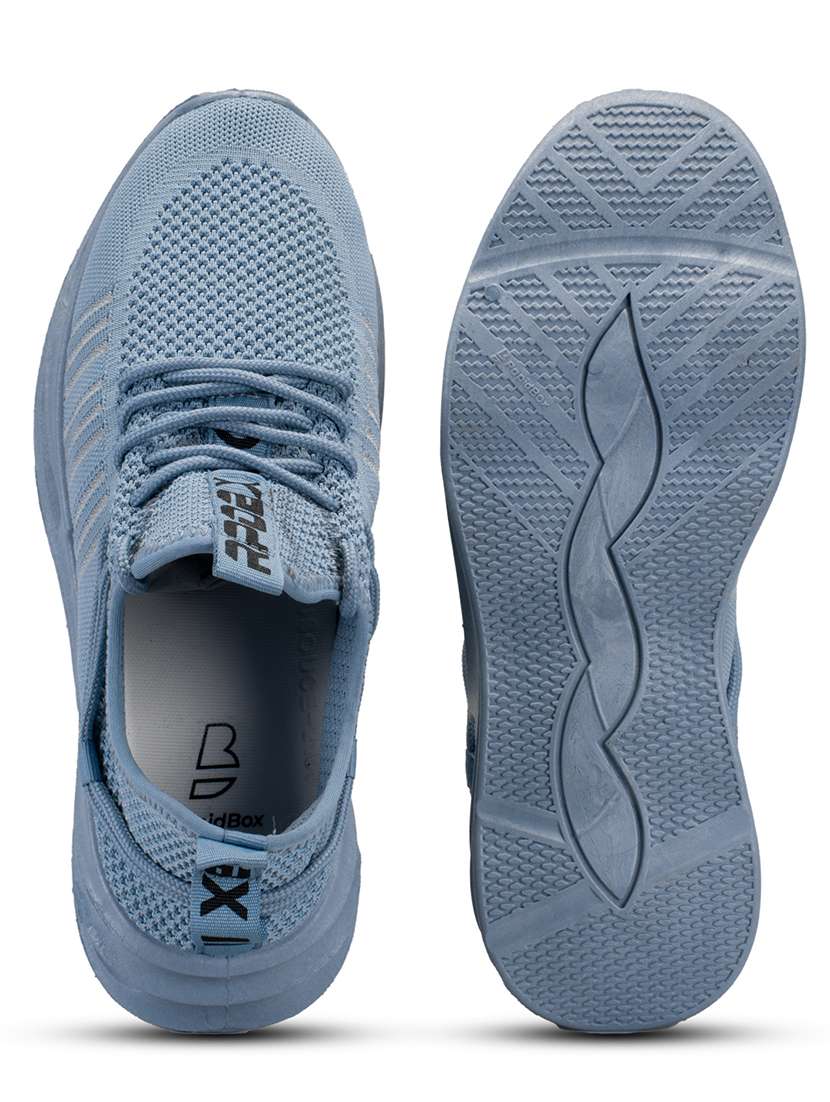 men blue lace up sneaker - 21975372 -  Standard Image - 5