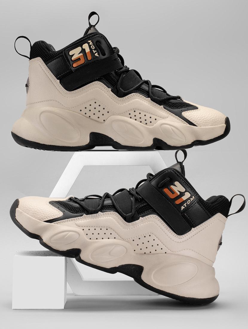 men beige lace up sneaker - 21975400 - Zoom Image - 0