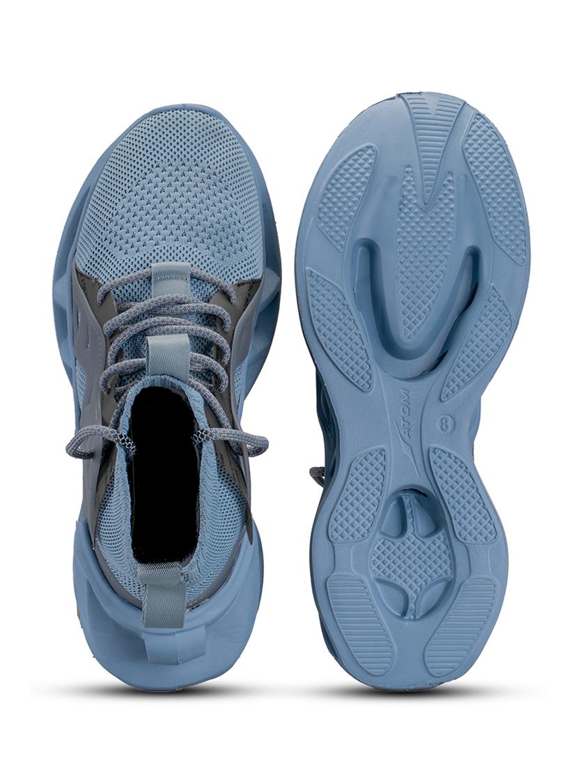 men blue lace up sneaker - 21975408 - Standard Image - 5