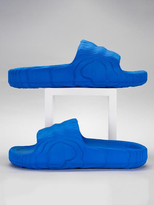 men blue slip on slider - 21975476 - Standard Image - 0