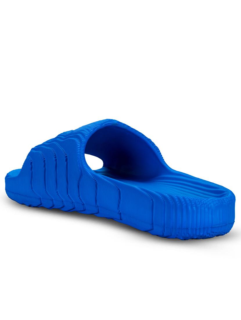 men blue slip on slider - 21975476 - Standard Image - 3
