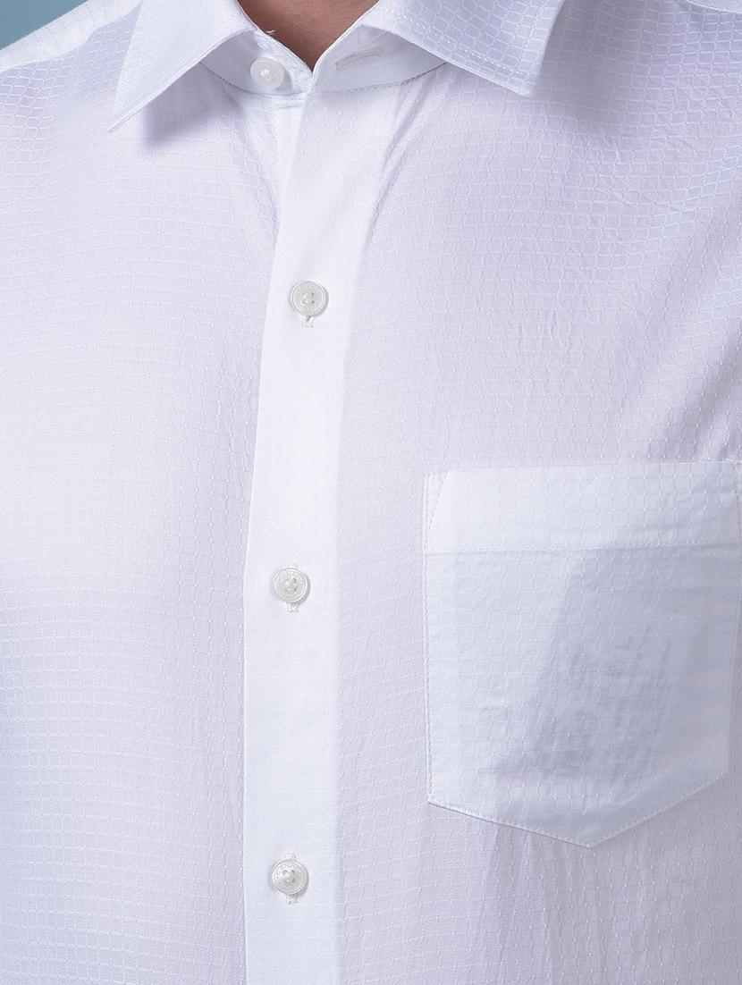 men solid long sleeve slim fit formal shirt - 21975664 - Standard Image - 5