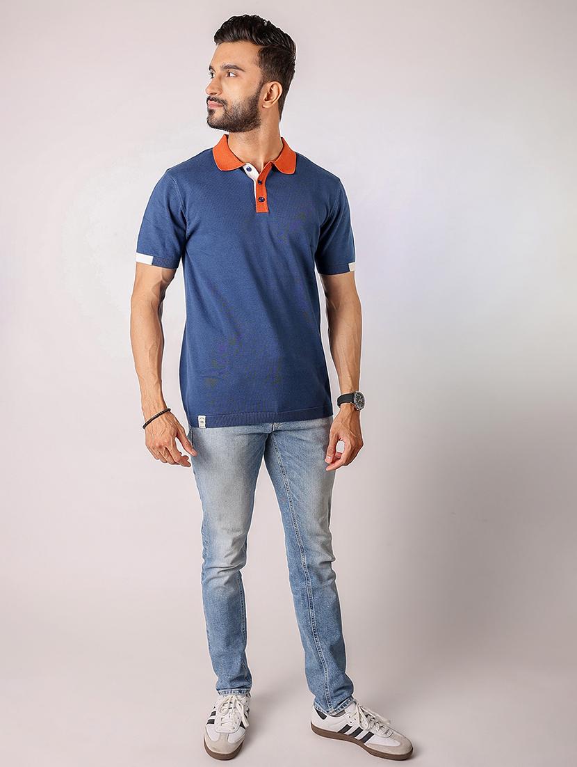 men solid short sleeve regular fit polo t-shirt - 21975737 - Standard Image - 3