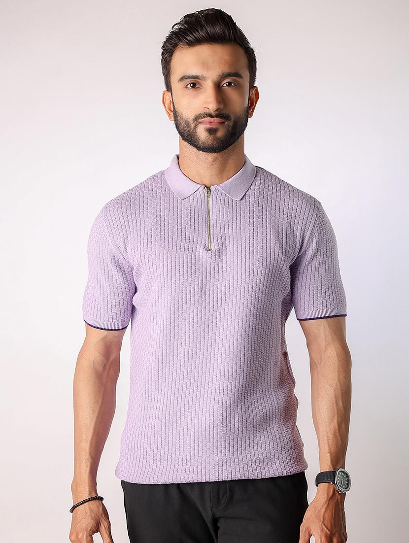men self design short sleeve regular fit polo t-shirt - 21975774 - Zoom Image - 0